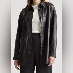 Aritzia Babaton faux leather jacket